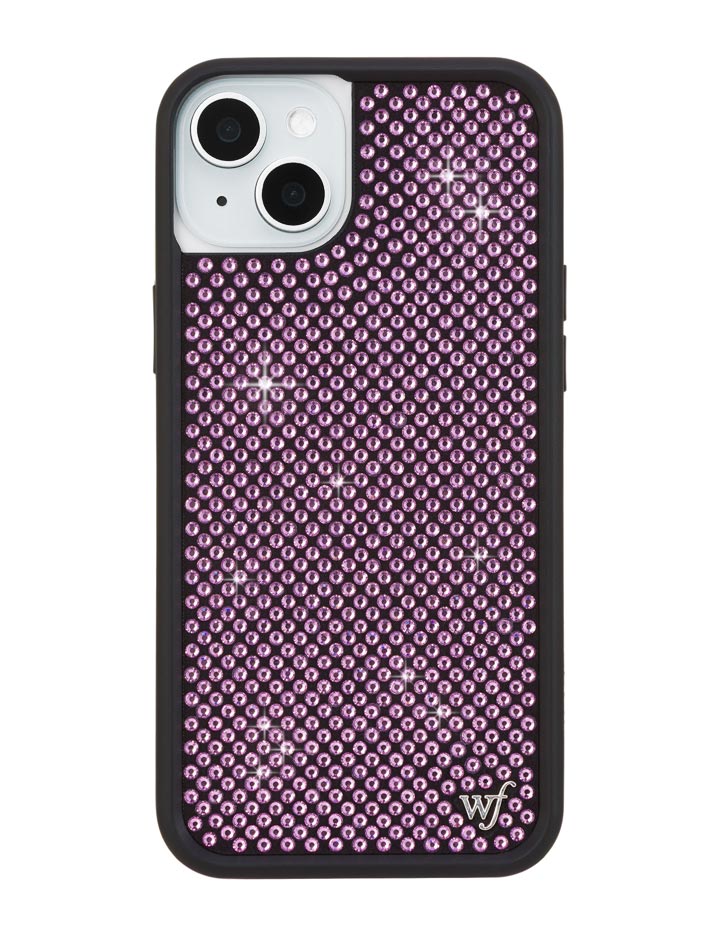 Pink Rhinestone iPhone Case Sparkle Protective Cover