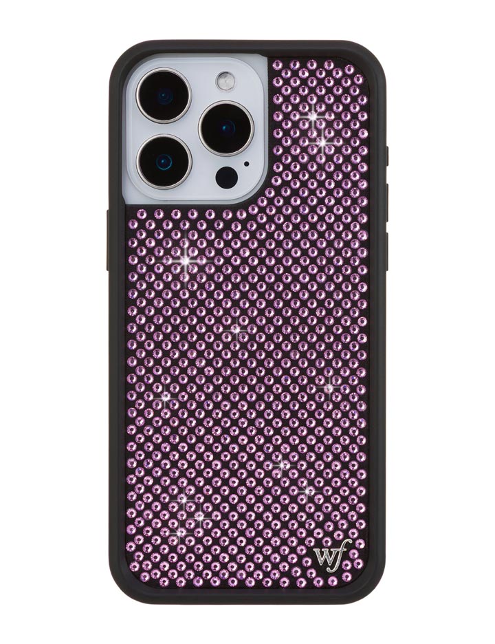Pink Rhinestone iPhone Case Sparkle Protective Cover