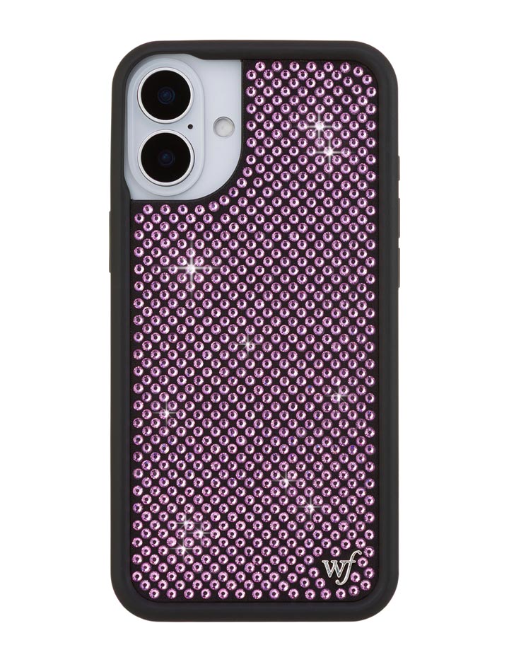 Pink Rhinestone iPhone Case Sparkle Protective Cover