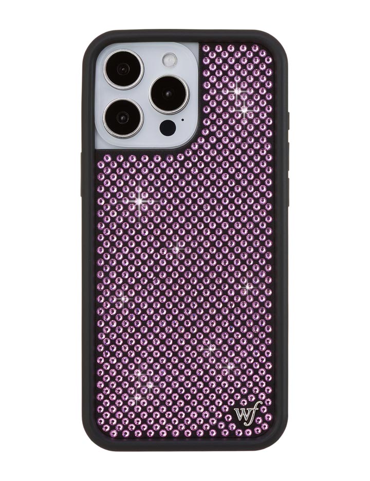 Pink Rhinestone iPhone Case Sparkle Protective Cover