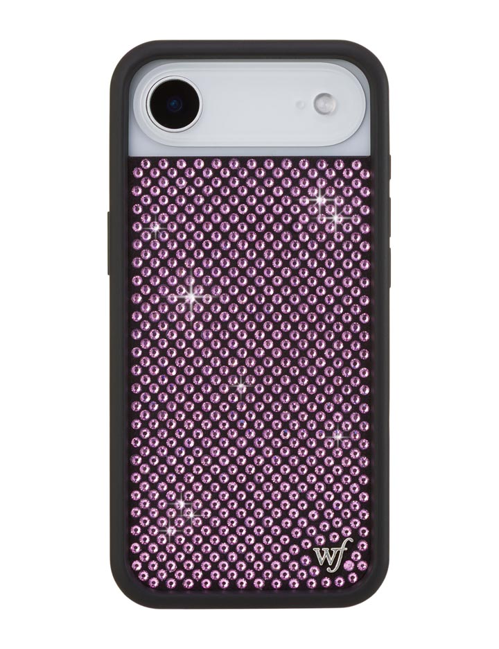 Pink Rhinestone iPhone Case Sparkle Protective Cover