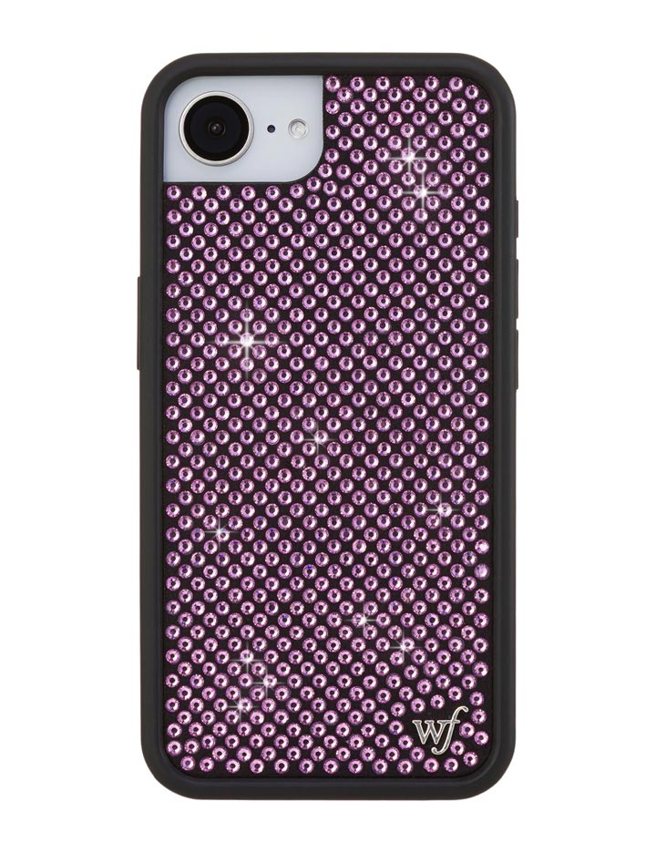 Pink Rhinestone iPhone Case Sparkle Protective Cover