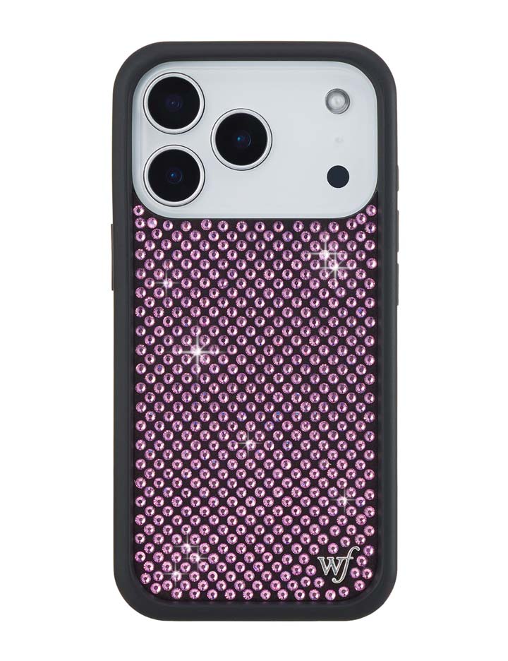 Pink Rhinestone iPhone Case Sparkle Protective Cover