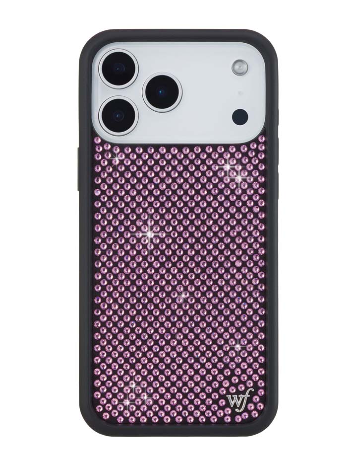 Pink Rhinestone iPhone Case Sparkle Protective Cover