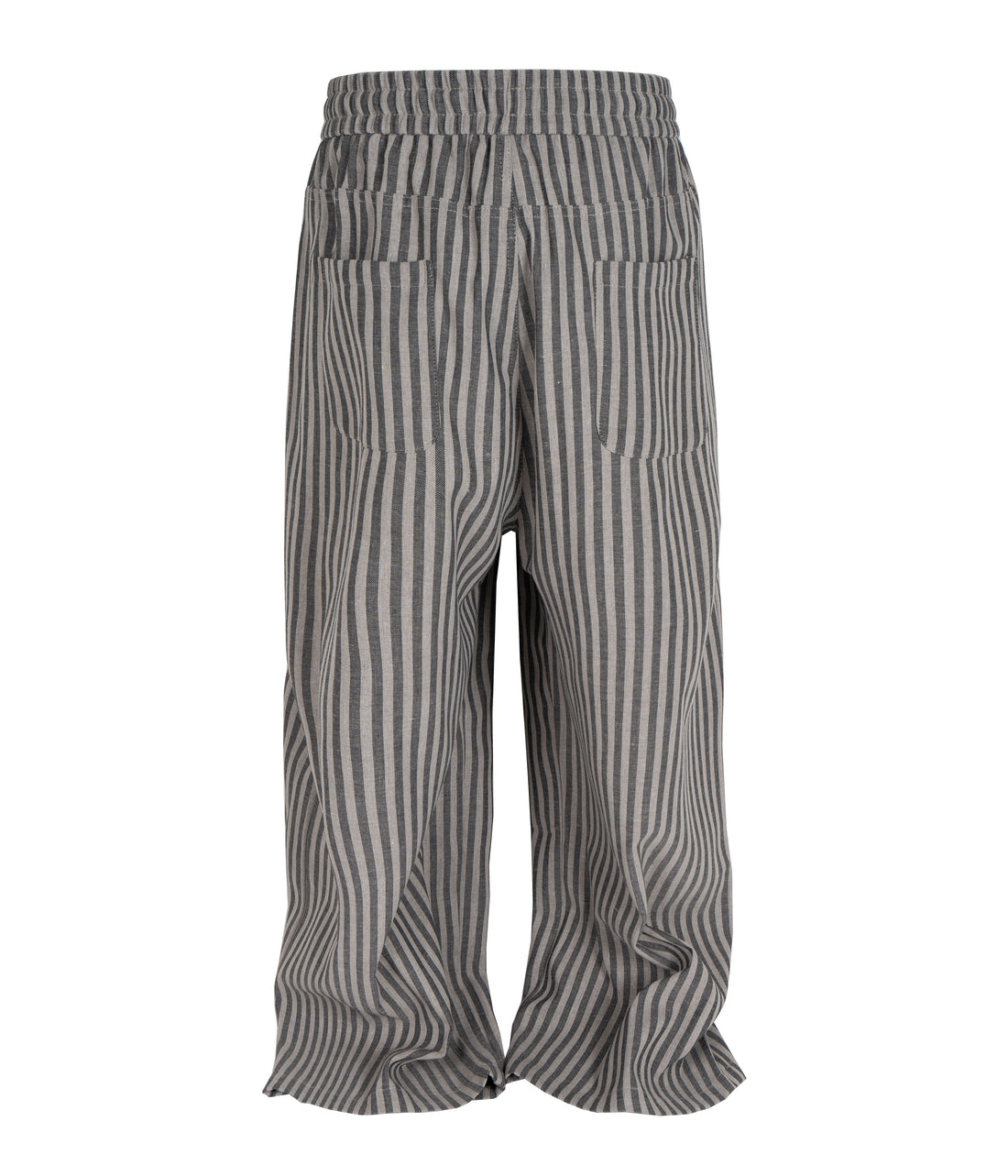 GREY STRIPED LOUNGE PANTS (UNISEX)