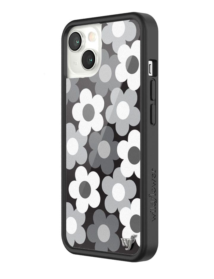 Priscilla iPhone Case Black and White Floral Protective Cover - Image 18