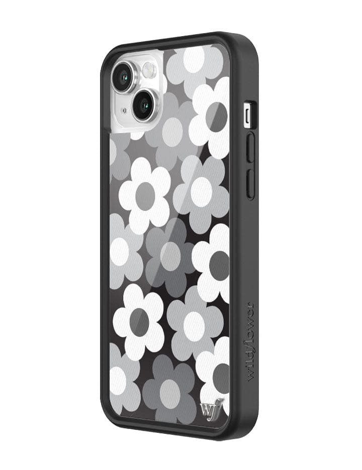 Priscilla iPhone Case Black and White Floral Protective Cover - Image 16