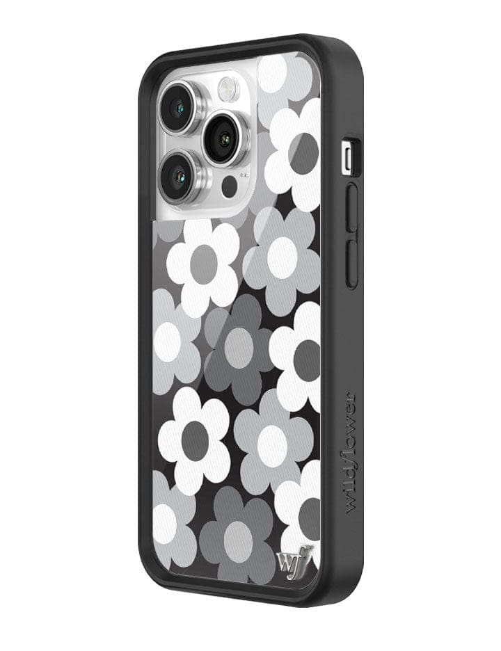 Priscilla iPhone Case Black and White Floral Protective Cover - Image 14