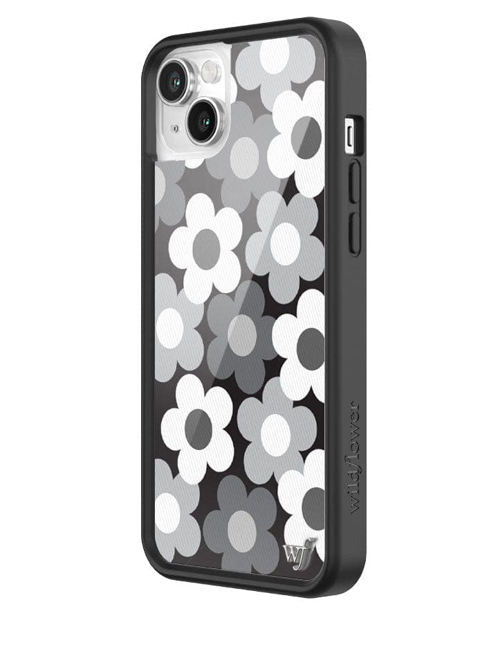 Priscilla iPhone Case Black and White Floral Protective Cover - Image 12