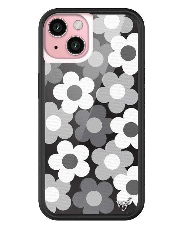 Priscilla iPhone Case Black and White Floral Protective Cover - Image 7