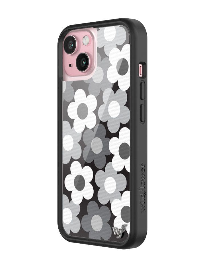 Priscilla iPhone Case Black and White Floral Protective Cover - Image 8