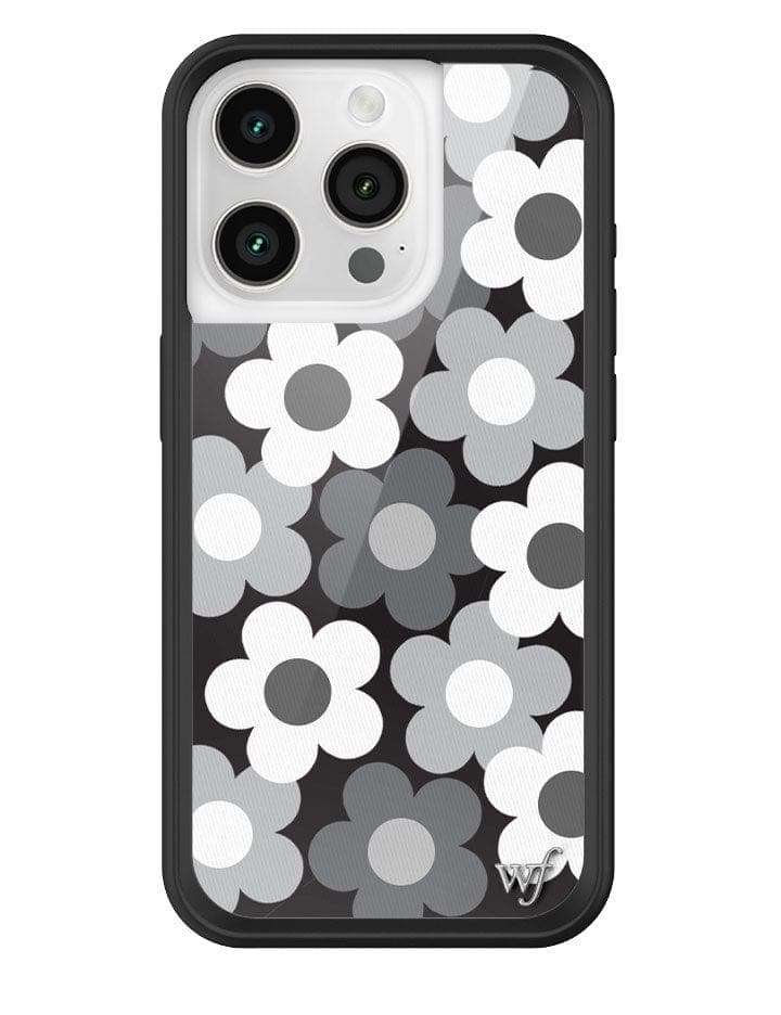 Priscilla iPhone Case Black and White Floral Protective Cover - Image 5