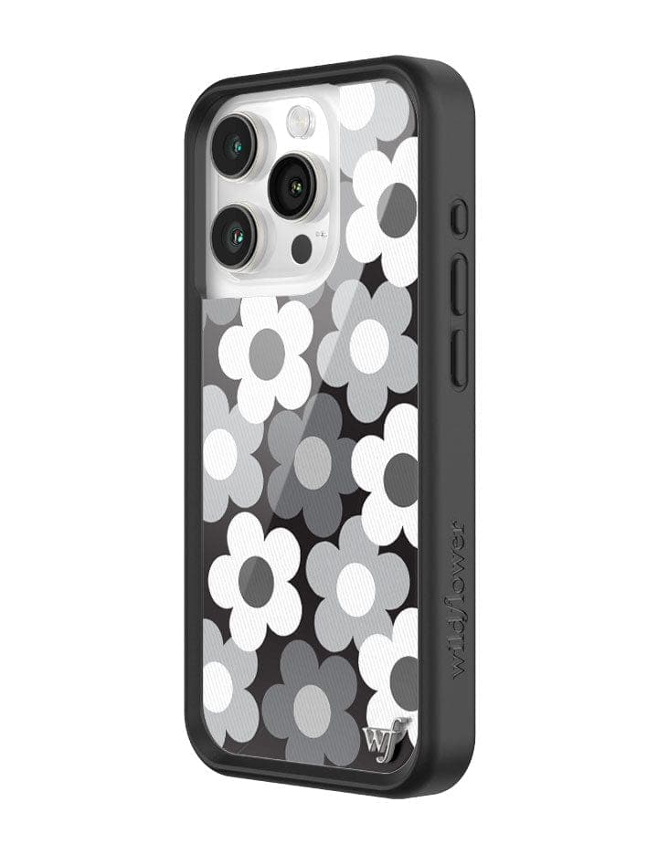 Priscilla iPhone Case Black and White Floral Protective Cover - Image 6