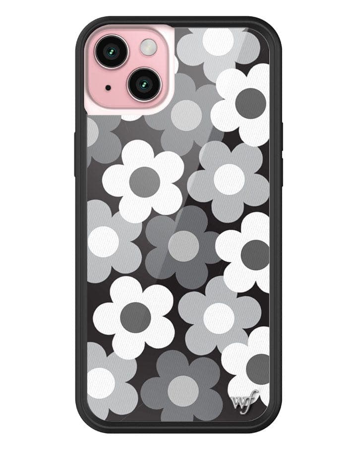 Priscilla iPhone Case Black and White Floral Protective Cover - Image 3