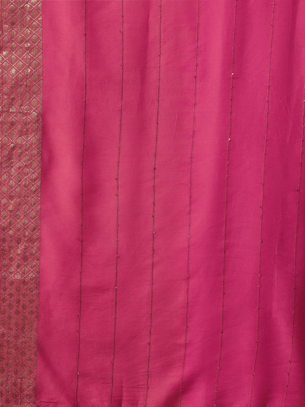 Hand Embroidered Multicolor Kurta with Pant and Dupatta Set