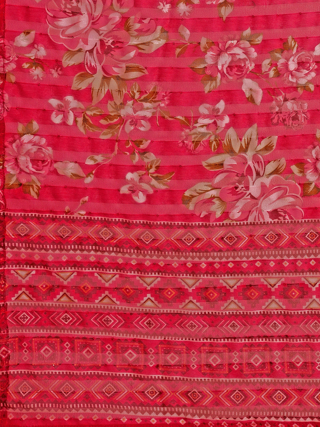 Embroidered Kurta with Pant and Dupatta Set in Multicolor