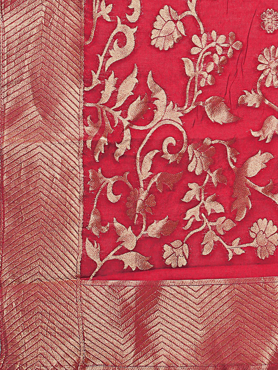 Hand Embroidered Kurta Set with Banarasi Jacquard Dupatta