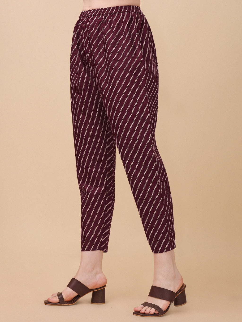 Multicolor Printed Kurta with Pant and Dupatta Set in Rayon