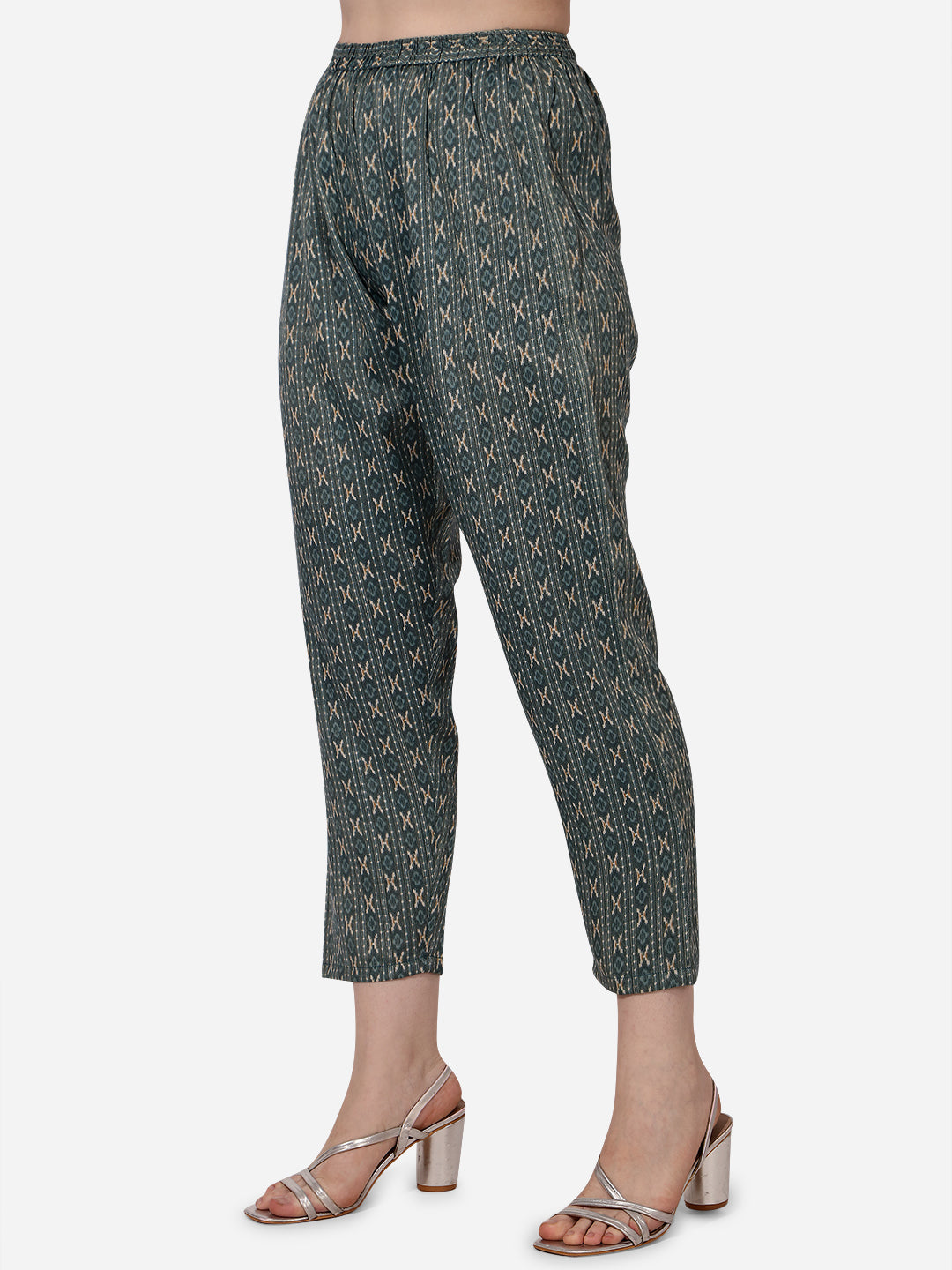 Floral Printed Kurta Set with Pant and Dupatta