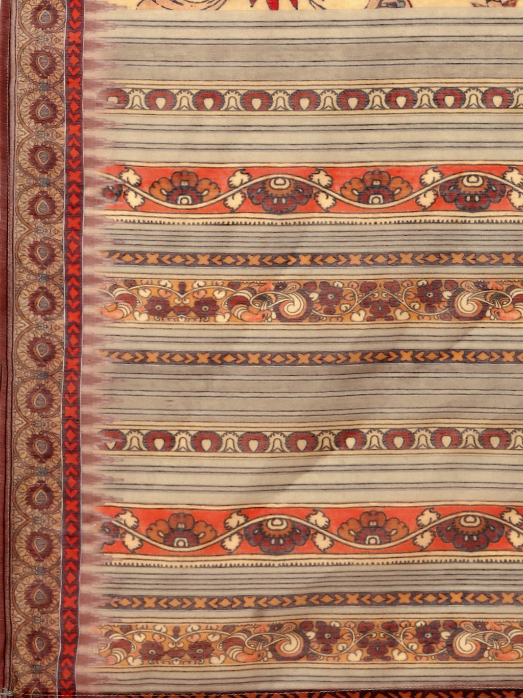 Multicolor Embroidered Rayon Kurta Set with Dupatta