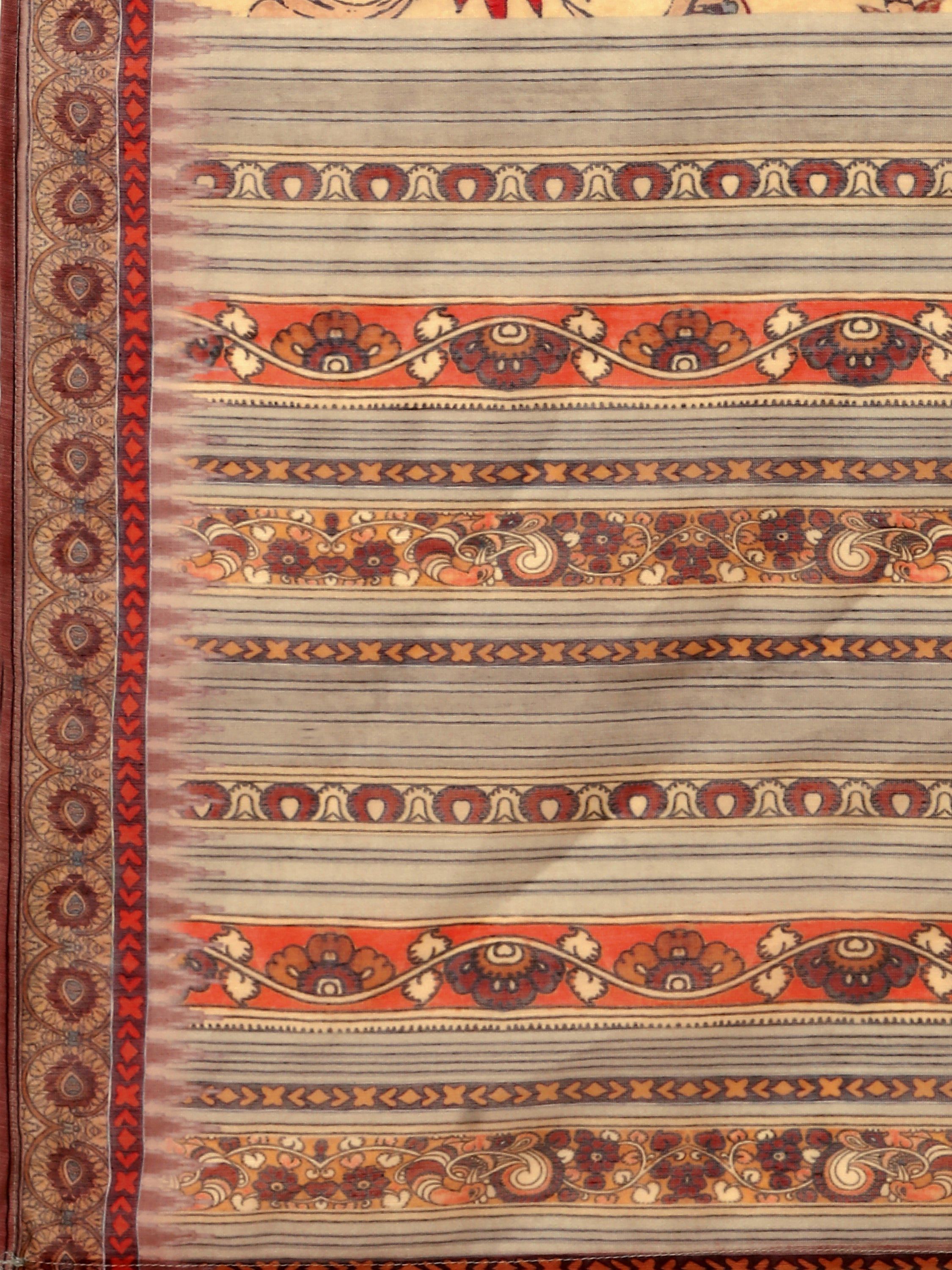 Multicolor Embroidered Rayon Kurta Set with Dupatta