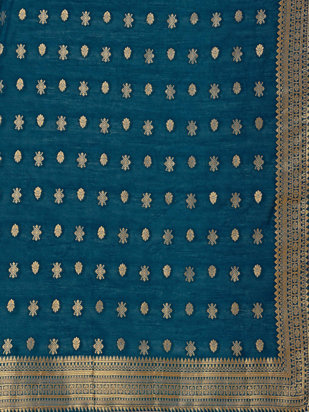 Multicolor Pure Maslin Jacquard Kurta Set with Pant and Dupatta