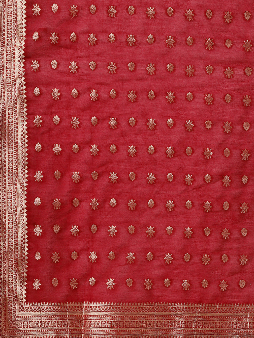 Pure Maslin Jacquard Kurta Set with Pant and Dupatta