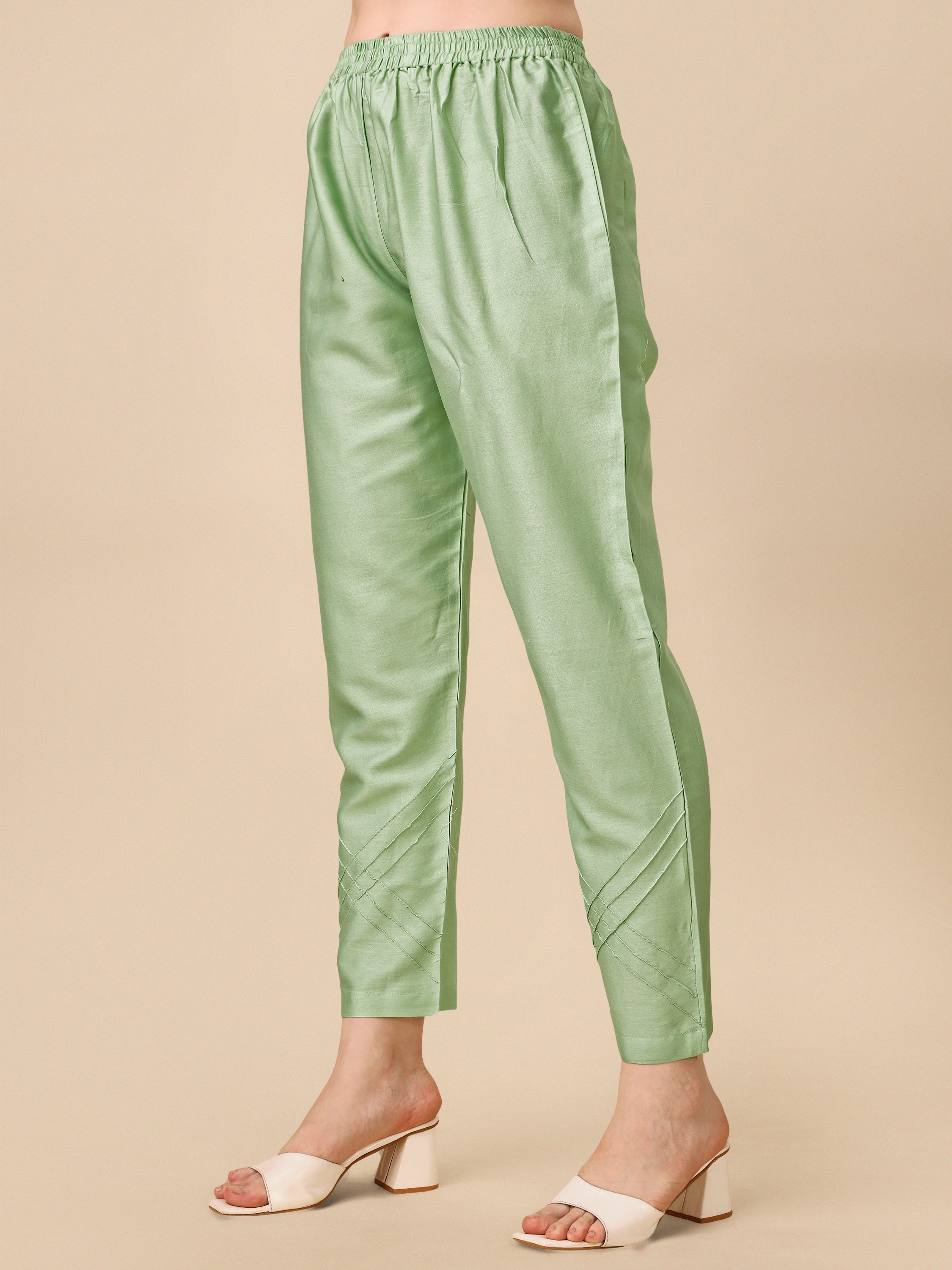 Hand Embroidered Kurta With Pant And Dupatta Set, Multicolor - Hiral Fashion