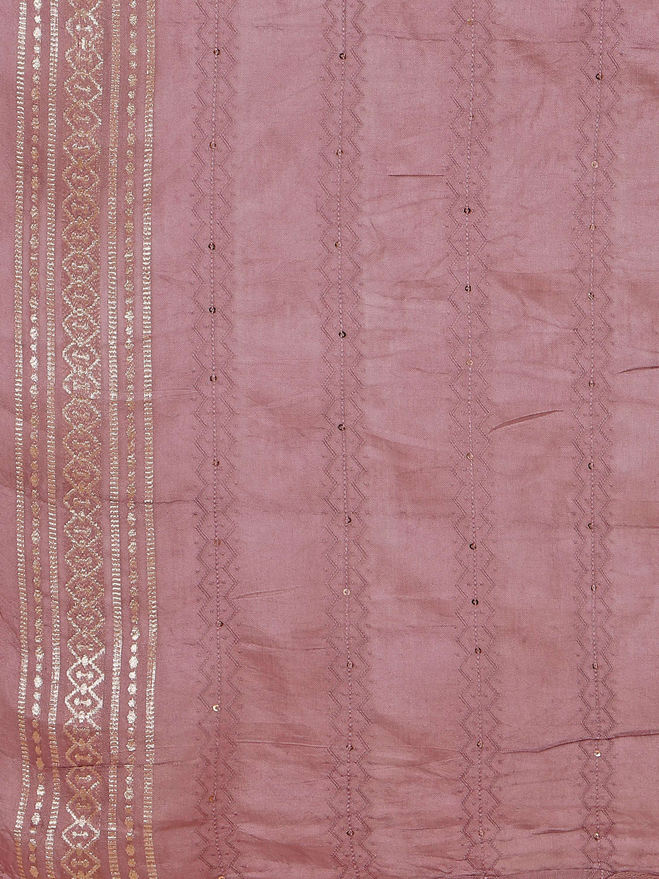 Hand Embroidered Multicolor Kurta Set with Pant and Dupatta