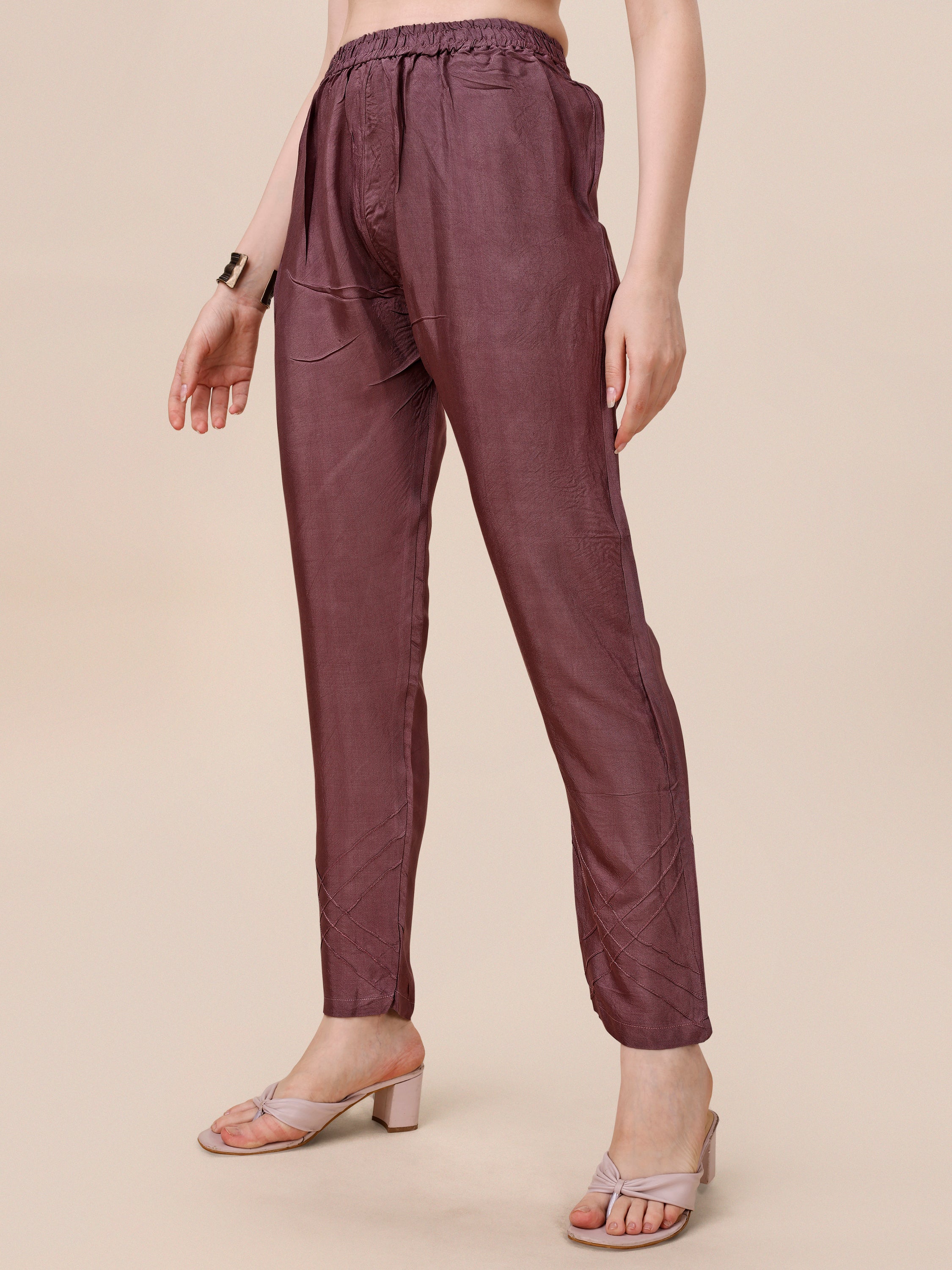 Hand Embroidered Multicolor Kurta Set with Pant and Dupatta