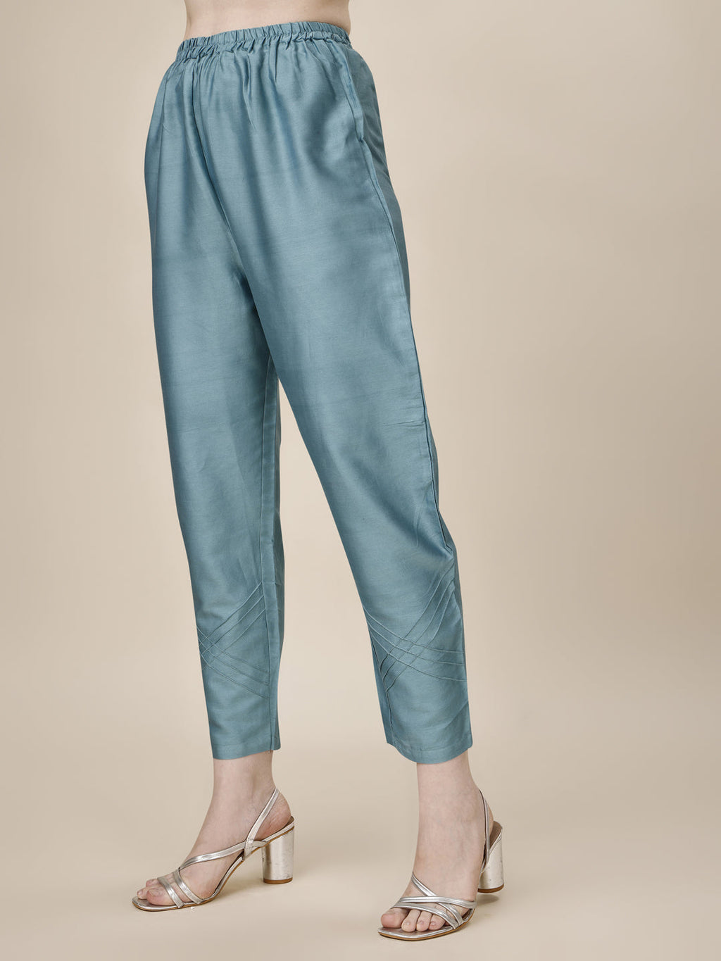 Embroidered Kurta With Pant And Dupatta Set, Multicolor - Hiral Fashion