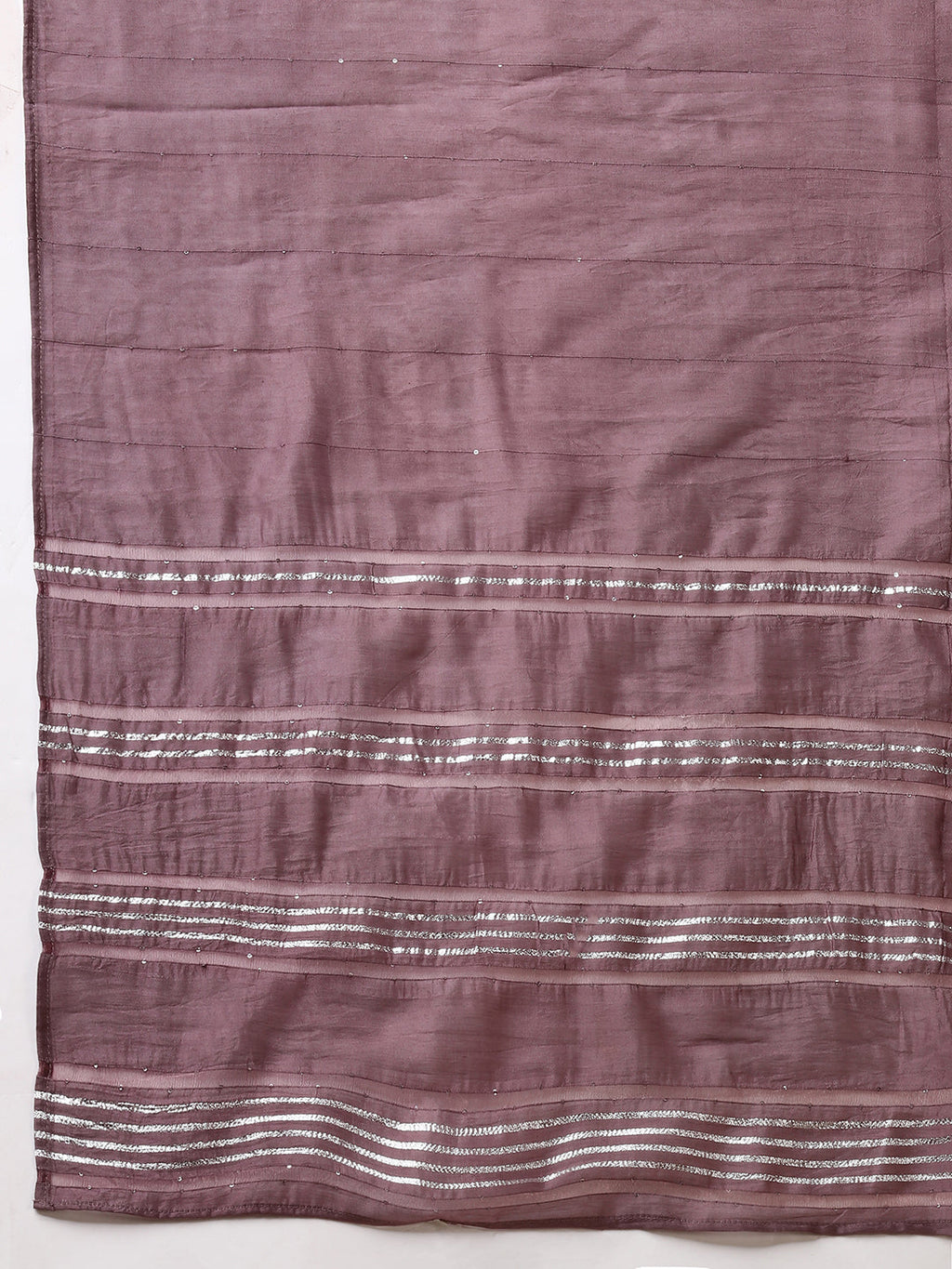 Embroidered Lavender Kurta Set with Pant and Dupatta - Multicolor