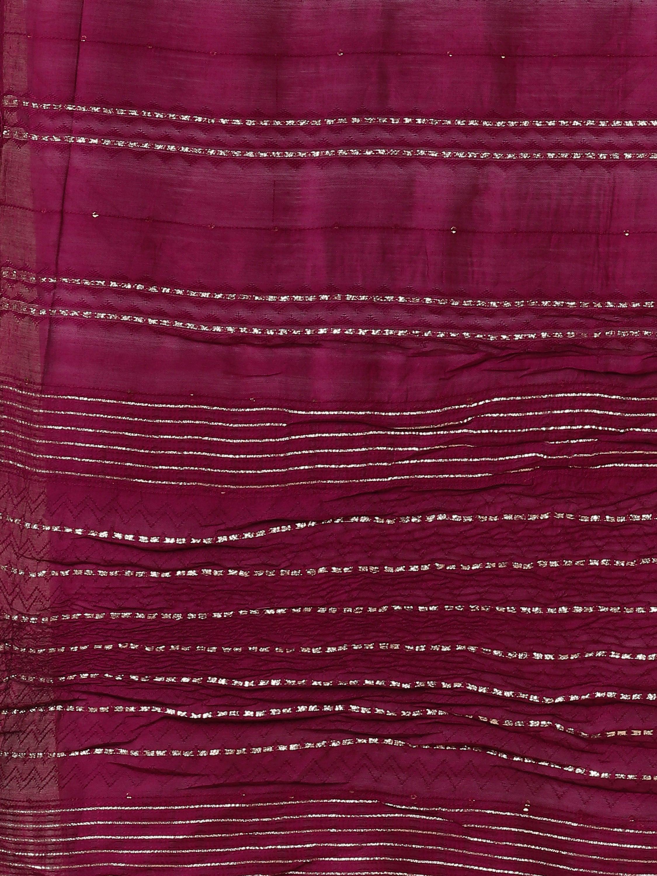 Leheriya Printed & Embroidered Kurta, Pant and Dupatta Set