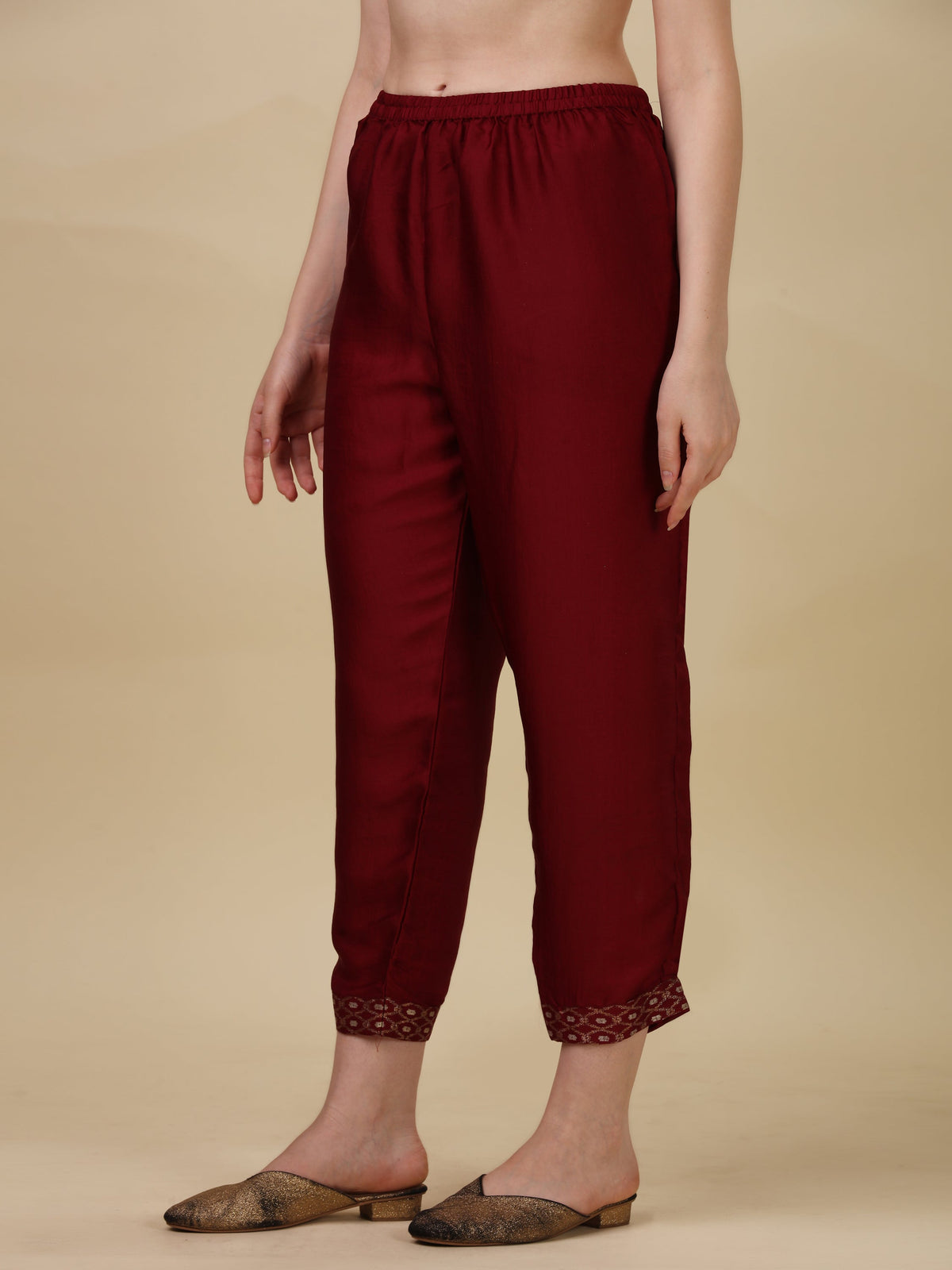 Multicolor Foil Printed Kurta Set with Pant and Dupatta