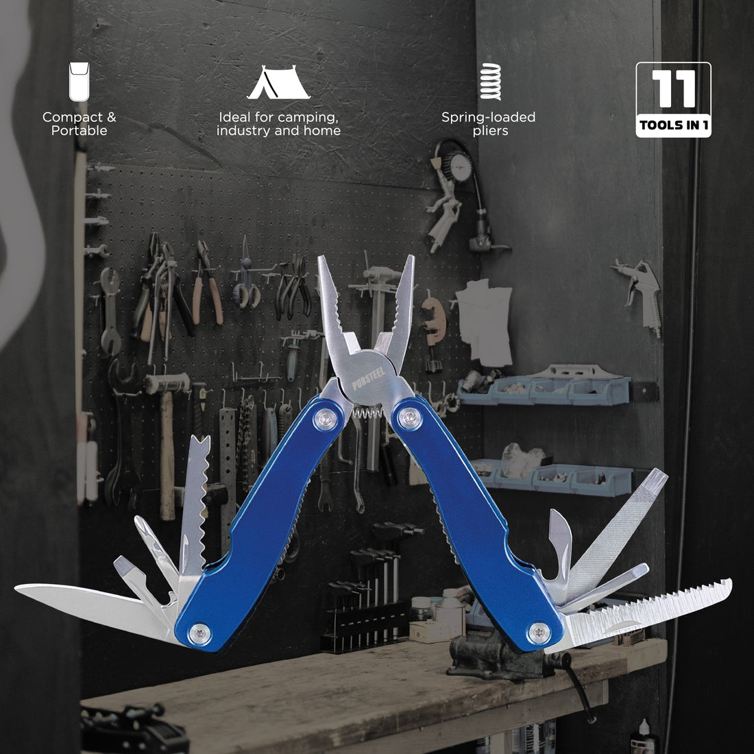 11-in-1 Multifunction Tool – Your Compact, All-in-One Solution for Everyday Tasks