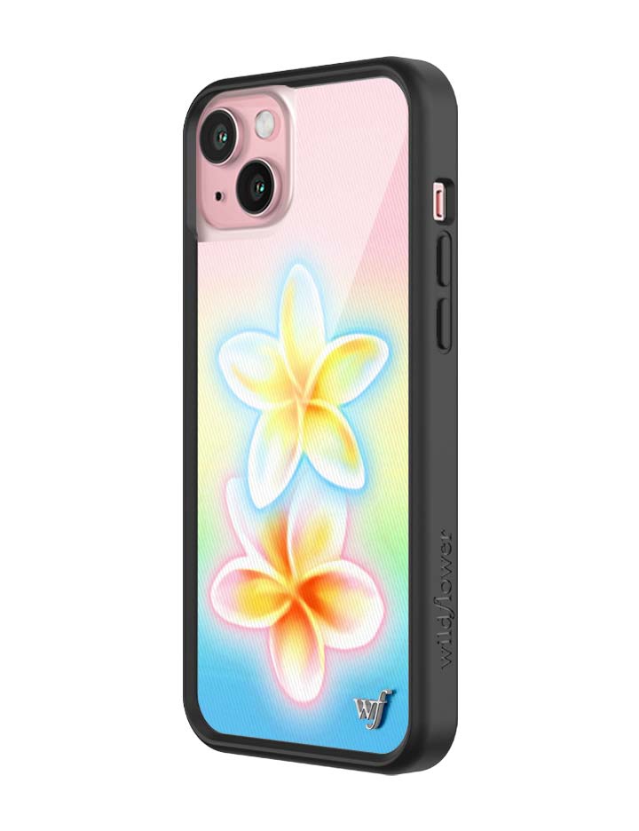 Pastel Plumeria Gradient iPhone Case with Floral Print - Image 28