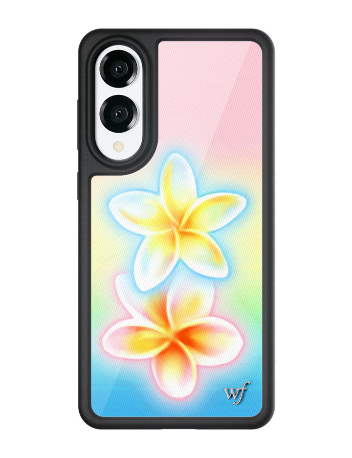 Pastel Plumeria Samsung Galaxy Case Tropical Floral Phone Cover - Image 3