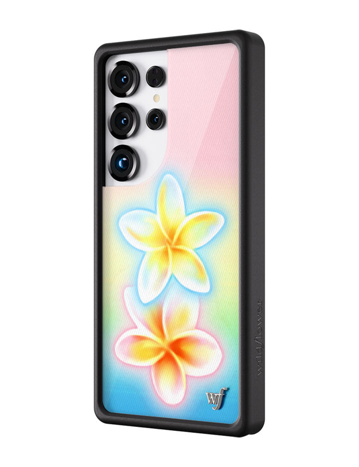Pastel Plumeria Samsung Galaxy Case Tropical Floral Phone Cover - Image 2
