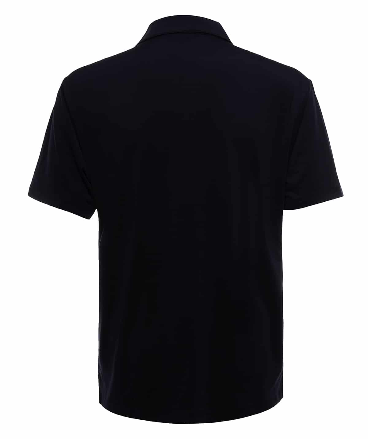 Mens UPF 50 Performance Polo Shirt in Navy Blue - Image 11
