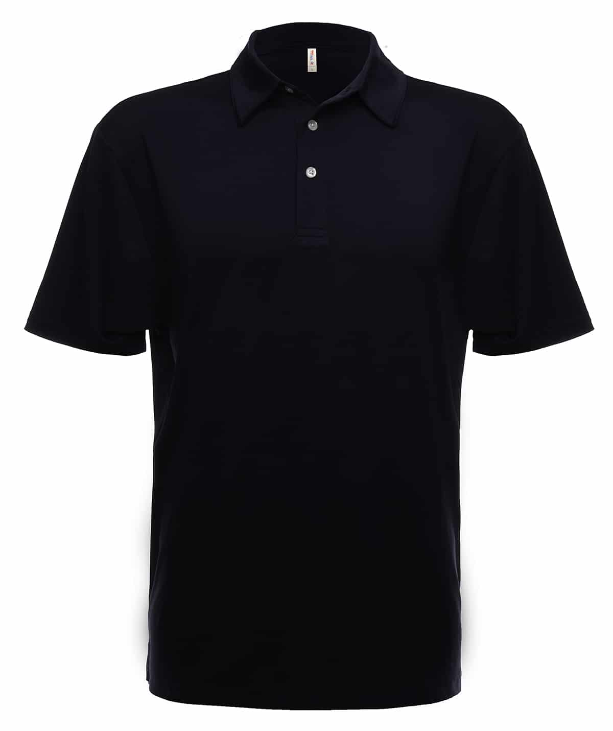 Mens UPF 50 Performance Polo Shirt in Navy Blue - Image 10