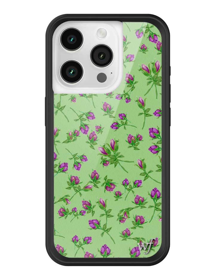 Posie Rosie Purple Floral iPhone Case with Protective Bumper - Image 13