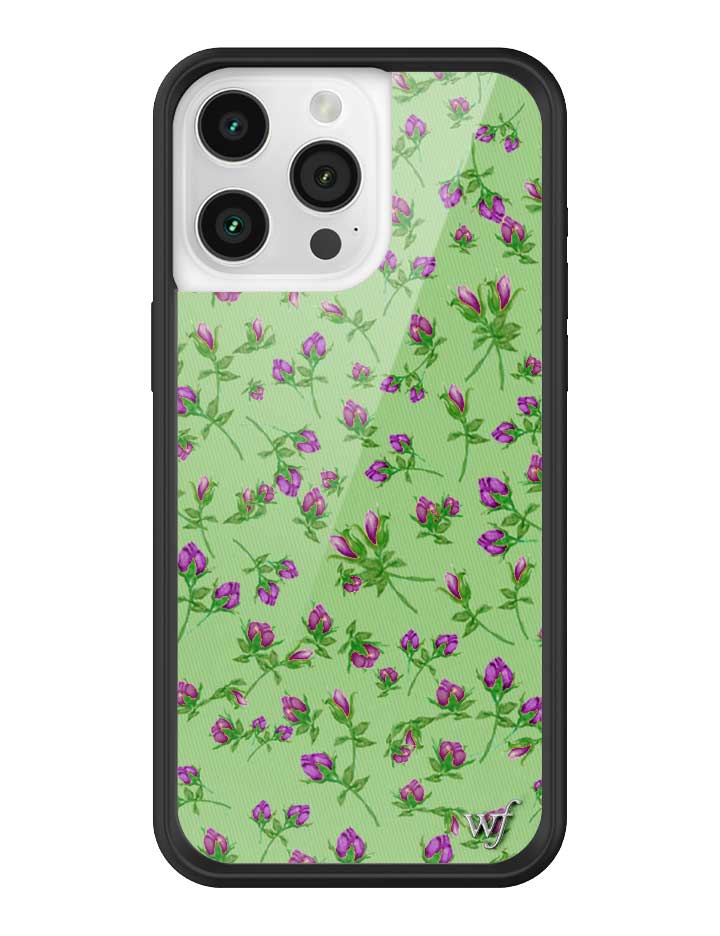 Posie Rosie Purple Floral iPhone Case with Protective Bumper - Image 9