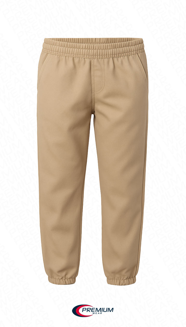 Boys Twill Jogger Pants