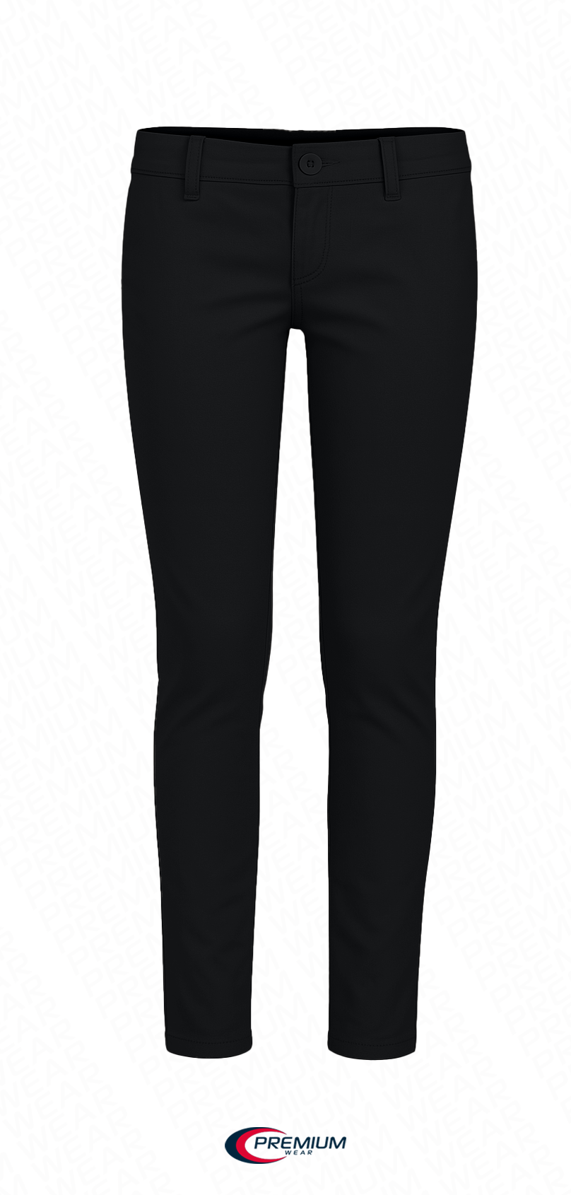 Juniors Skinny Stretch Pants - Slim Fit Comfortable Everyday Trousers