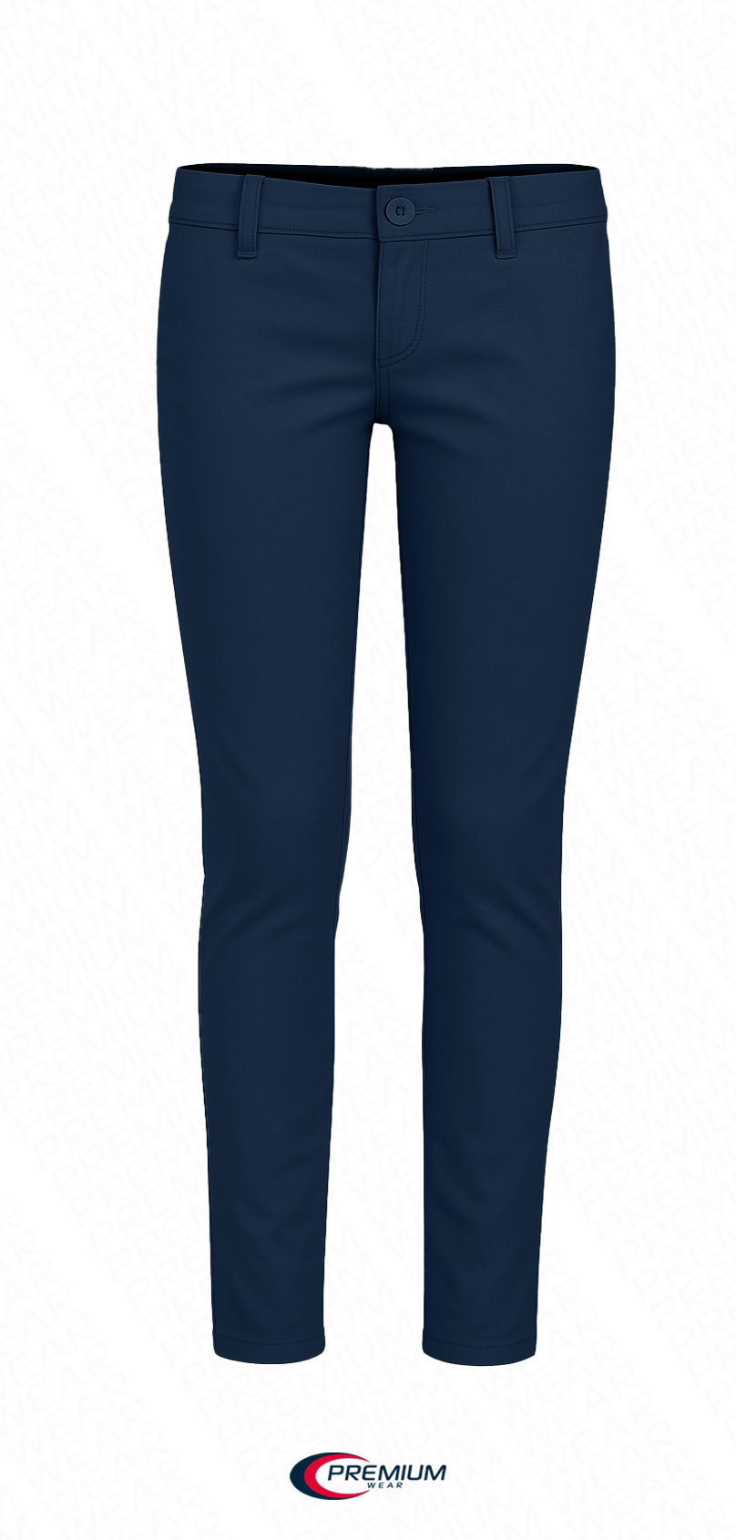 Juniors Skinny Stretch Pants - Slim Fit Comfortable Everyday Trousers