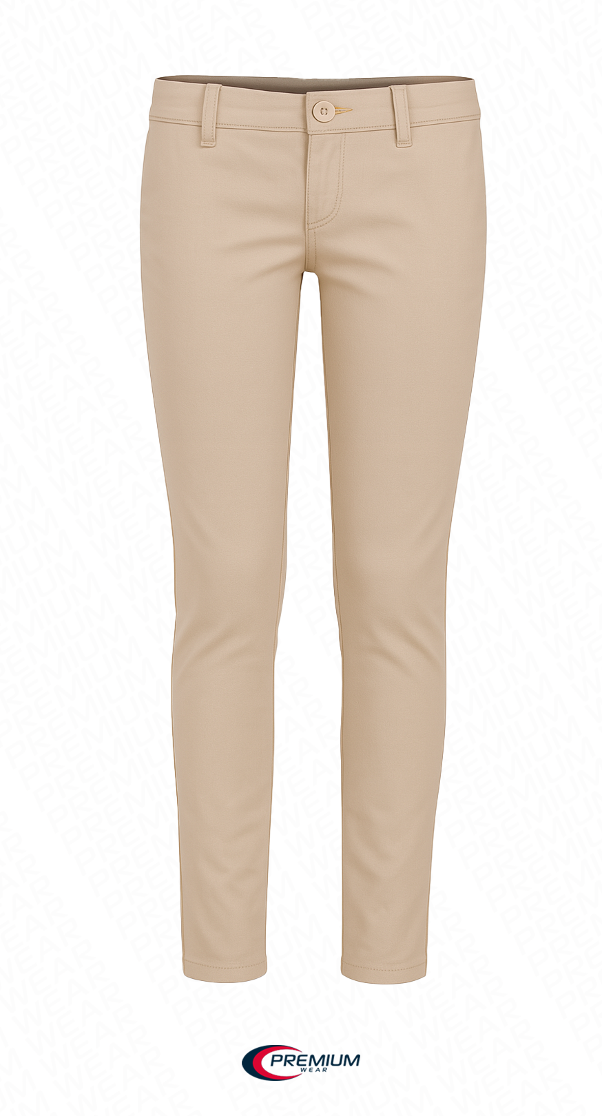 Juniors Skinny Stretch Pants - Slim Fit Comfortable Everyday Trousers