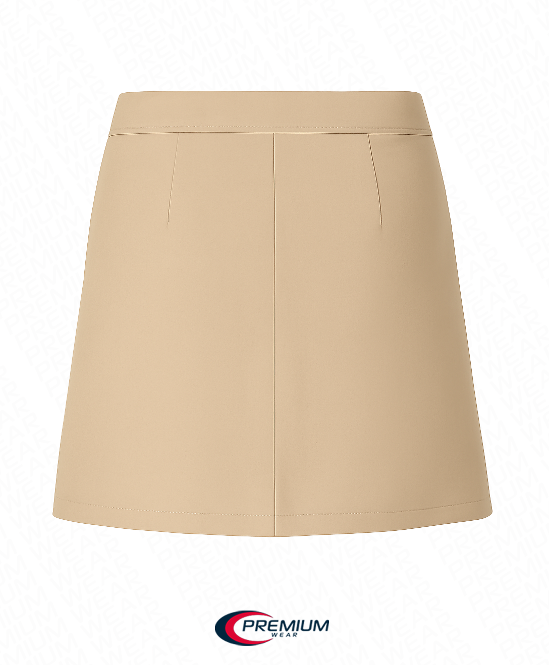 Girls 2-Tab School Uniform Skort - Comfortable Pleated Skirt