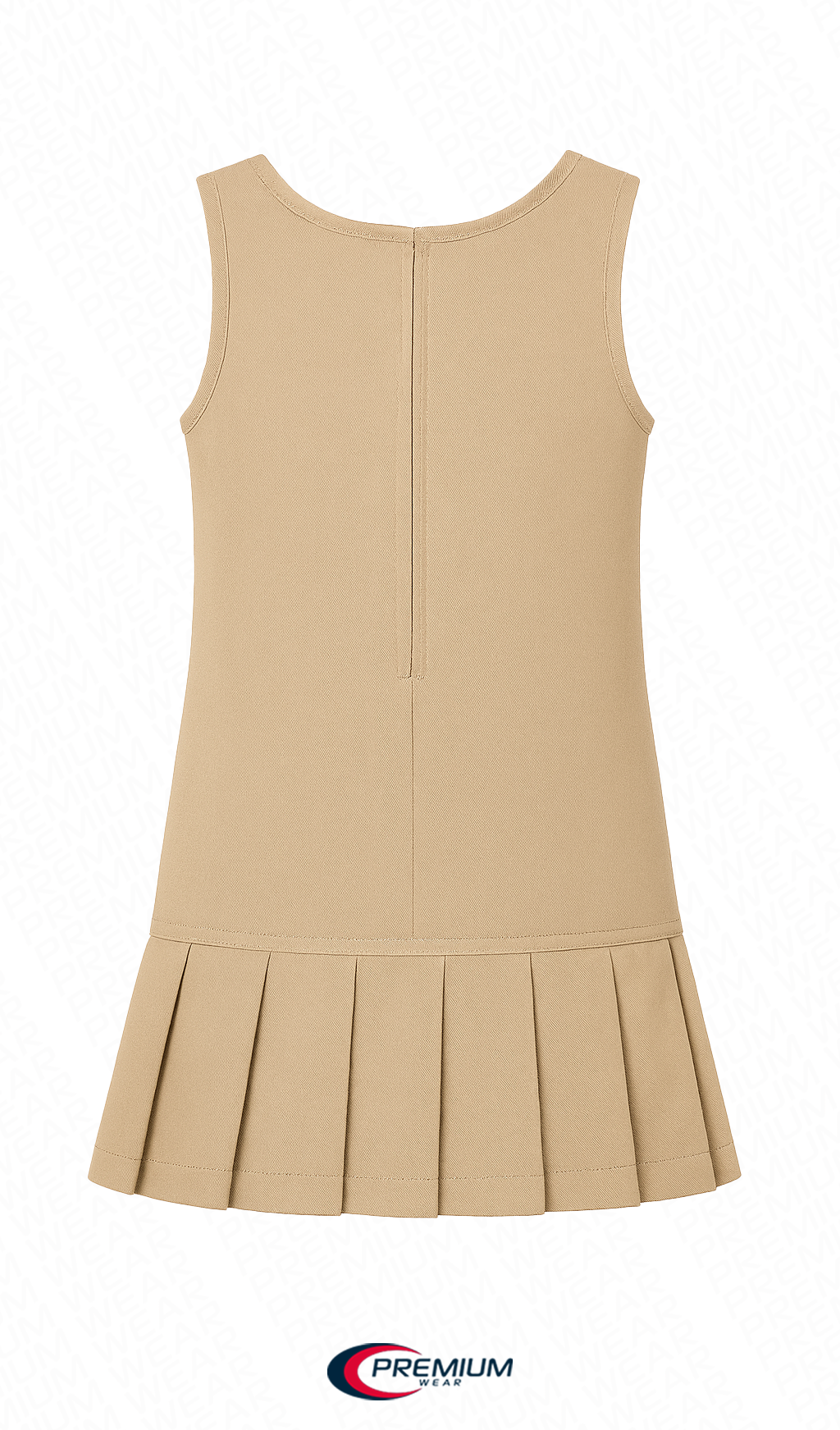 Girls School Uniform Jumper - Classic Pleated Pinafore Dress