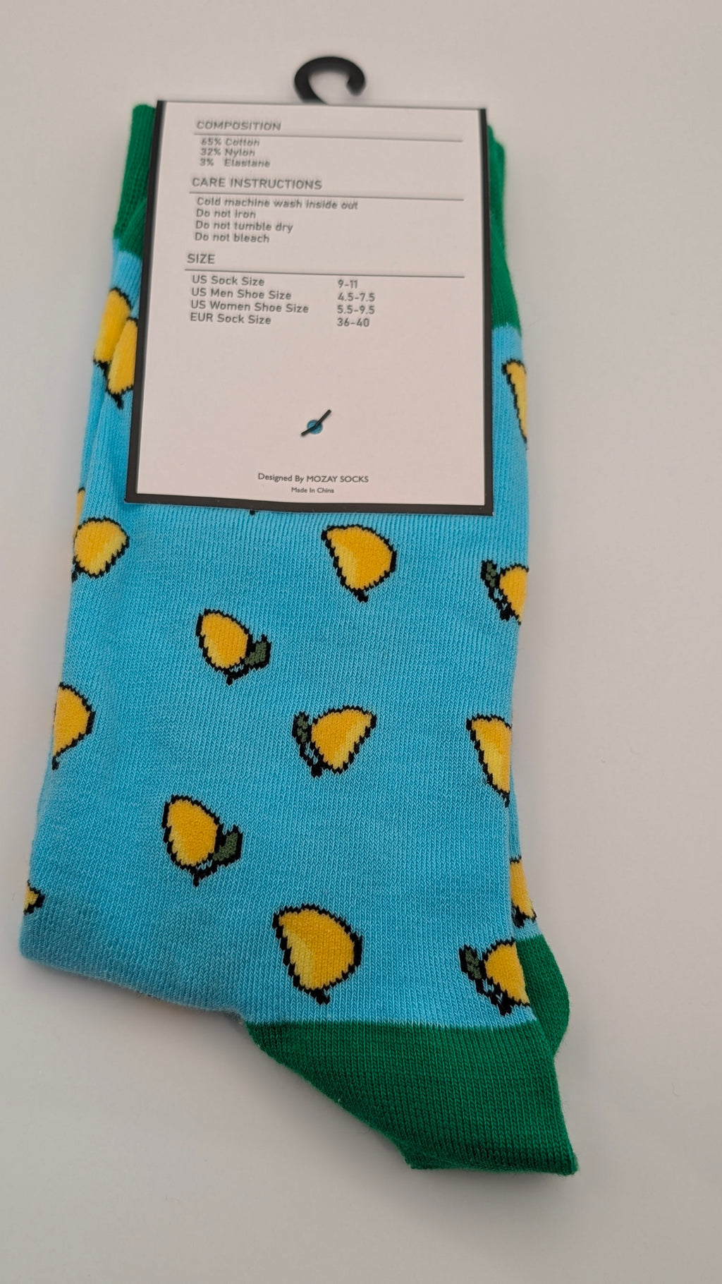 Mango Socks - Tropical Fruit Pattern Unisex