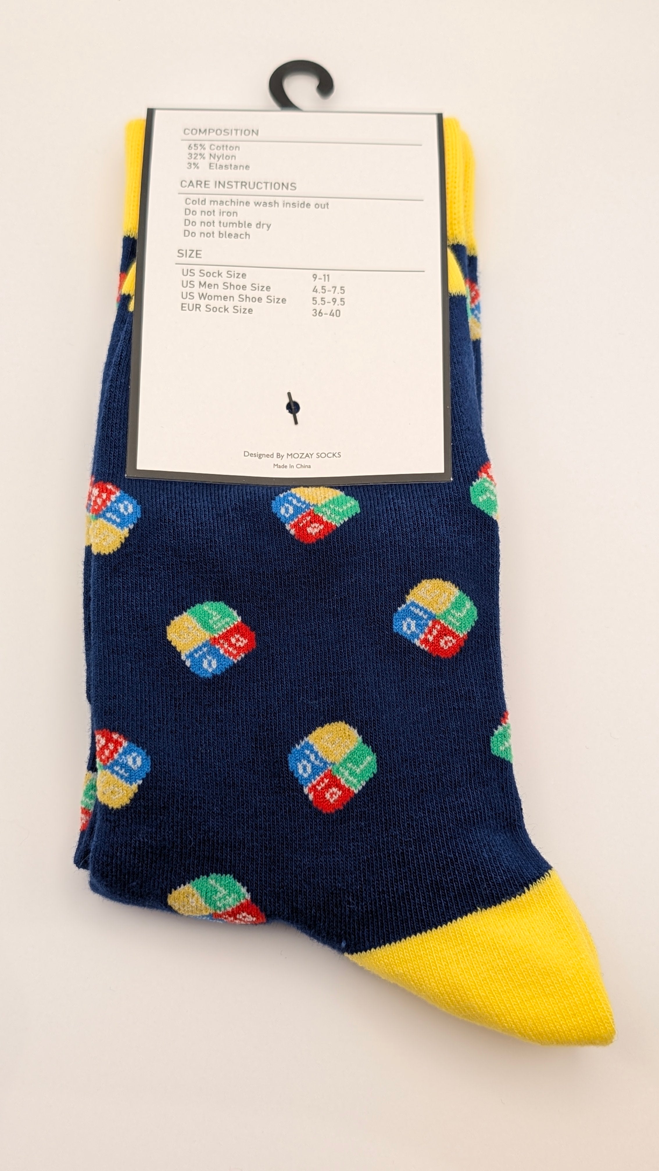 Ludo Board Game Socks - Vibrant Unisex Fun